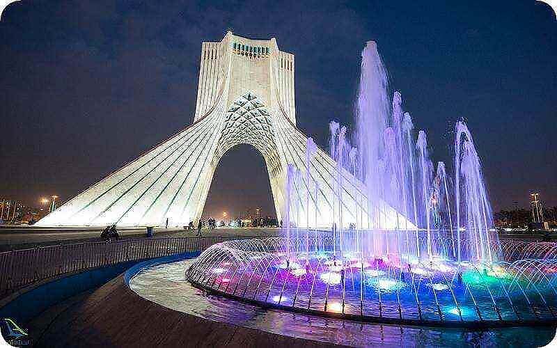 برج آزادي في طهران
