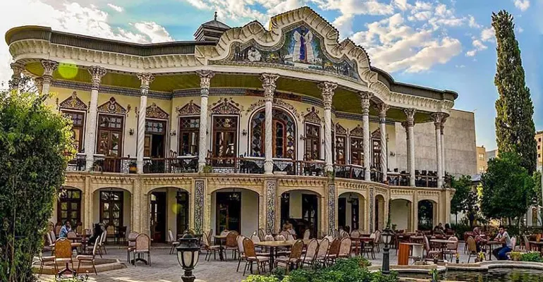 Shapouri House and Garden in Shiraz