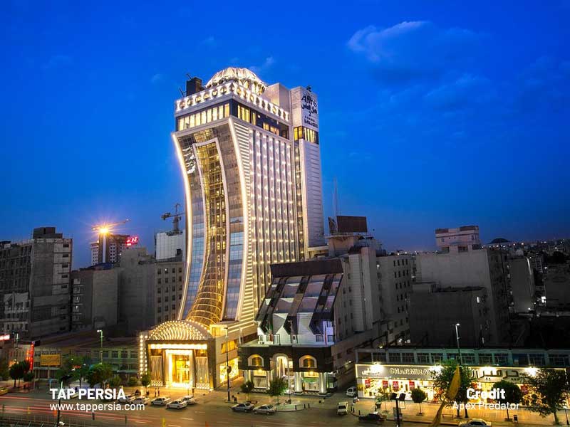 almas2 mashhad (best hotels in iran)