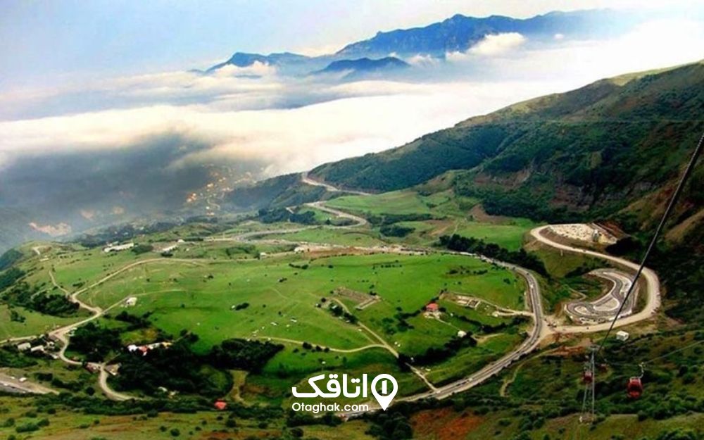 گردنه حیران یکی از جاهای دیدنی استان گیلان و شهر آستارا است
