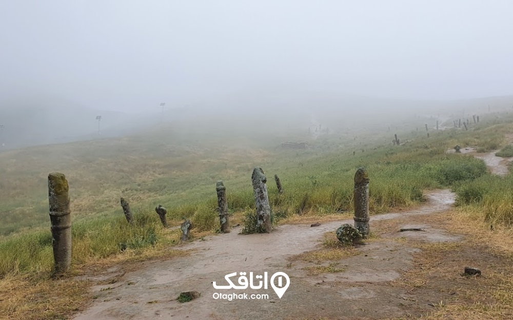 قبرستان خالد نبی که یکی از مهمترین جاهای دیدنی شمال در استان گلستان بهشمار میرود