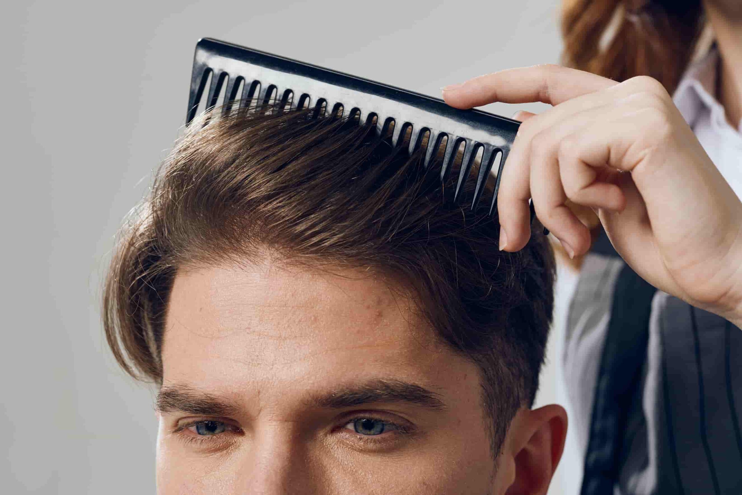 Illustrative photograph accompanying discussion of hair transplant recovery