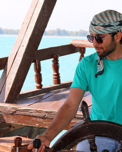 Qeshm Island in the Persian Gulf