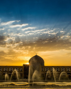 Historic architecture in Isfahan