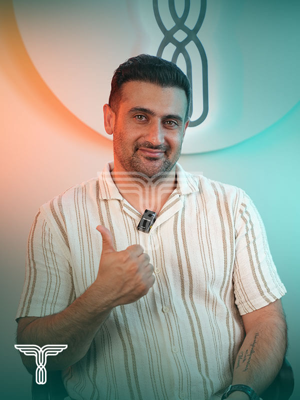 Scalp transplant after photograph, case TK-4, source: Tehran Kasht