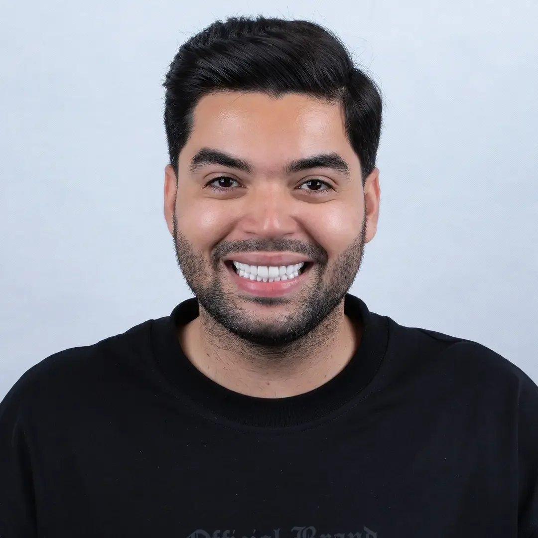 Provider-published dental treatment comparison from Dr. Shayan Ghasemnejad Clinic, example 2