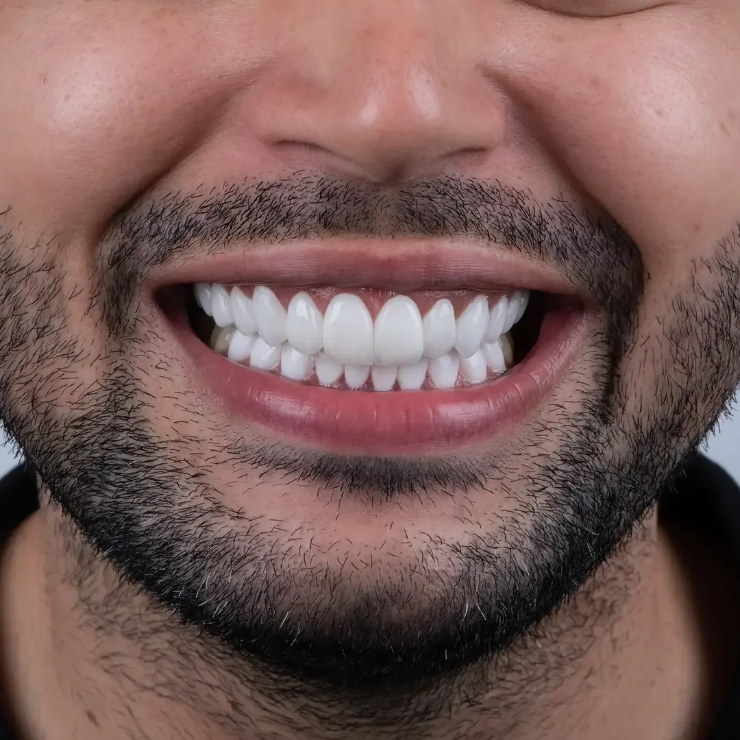 Provider-published dental treatment comparison from Dr. Shayan Ghasemnejad Clinic, example 4